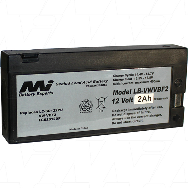 MI Battery Experts LB-VWVBF2